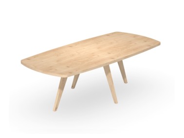Deens ovaal Eiken Klassiek Midden